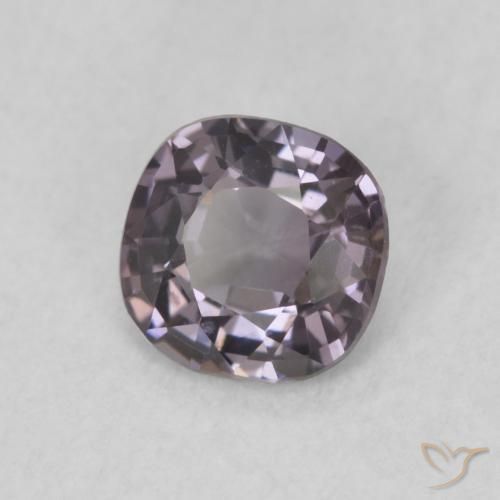 Espinela Violeta medio natural de 0.73 ct, Forma Cojín, VVS
