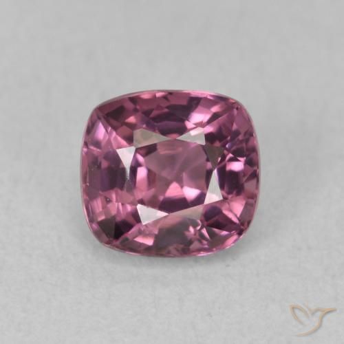 1.22ct Natural Púrpura rosado espinela, Forma Cojín, VS