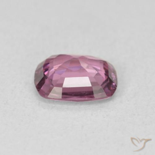 Espinela Púrpura claro natural de 1.17 ct, Forma Cojín, VS