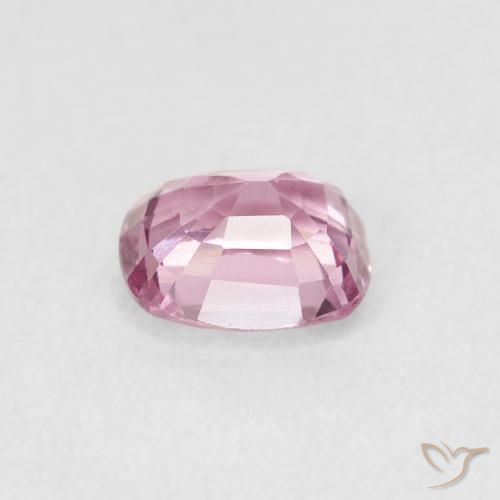 Espinela Púrpura claro natural de 0.96 ct, Forma Cojín, VS