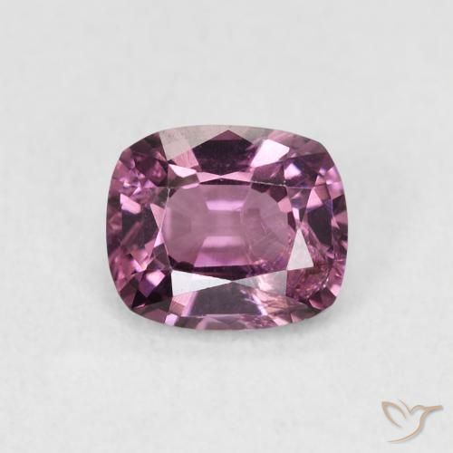 1.05ct Natural Lavanda intenso Espinela, Forma Cojín, SI