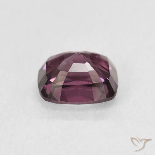 Espinela Púrpura oscuro natural de 1.20 ct, Forma Cojín, VS