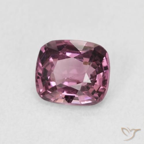 Espinela Tono rojo frambuesa natural de 0.92 ct, Forma Cojín, VS