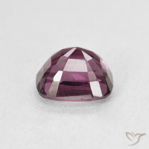 Espinela Púrpura sangría natural de 1.31 ct, Forma Cojín, VS
