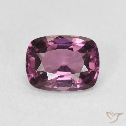 1.19ct Natural Púrpura oscuro Espinela, Forma Cojín, VS