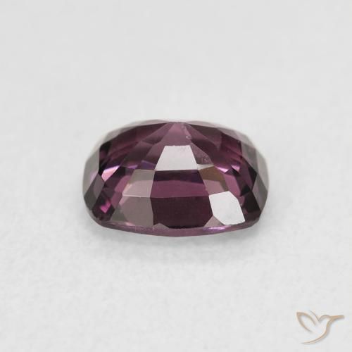 Espinela Púrpura sangría natural de 1.04 ct, Forma Cojín, VS