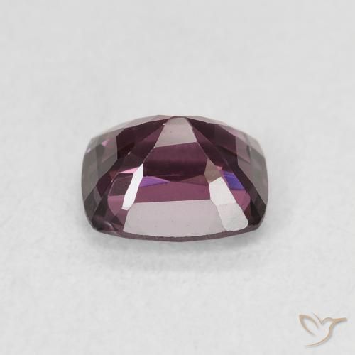 Espinela Púrpura oscuro natural de 1.20 ct, Forma Cojín, VS
