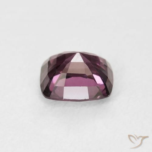 Espinela Púrpura medio natural de 1.09 ct, Forma Cojín, VVS-VS