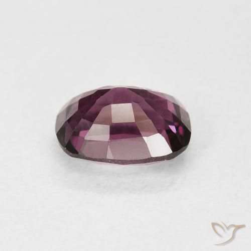 Espinela Púrpura rojizo natural de 1.24 ct, Forma Cojín, VVS-VS