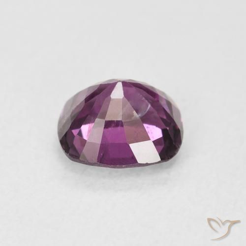 Espinela Púrpura oscuro natural de 1.10 ct, Forma Cojín, VS