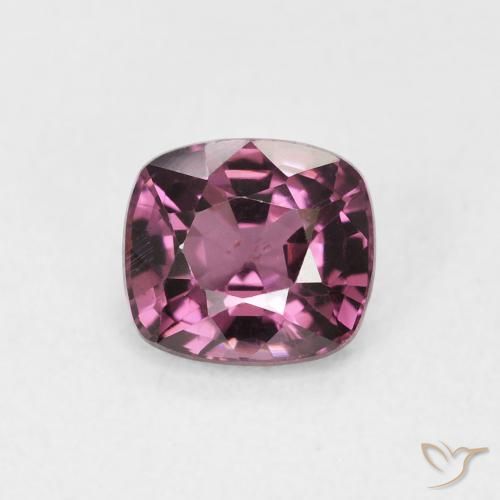 1.16ct Natural Rosado magenta oscuro Espinela, Forma Cojín, VS
