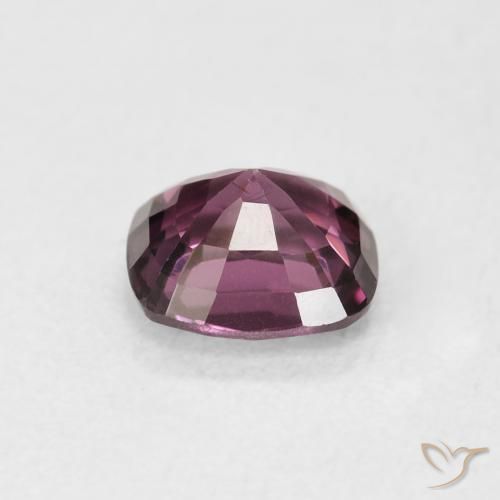 Espinela Rosado magenta oscuro natural de 1.16 ct, Forma Cojín, VS