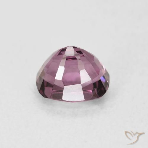 Espinela Púrpura rojizo natural de 1.08 ct, Forma Cojín, VS