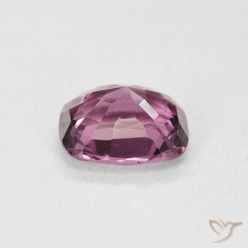 Espinela Púrpura oscuro natural de 1.14 ct, Forma Cojín, VS