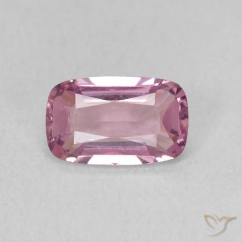 1.07ct Natural Medium Dark-Pink espinela, Forma Cojín, VVS-VS