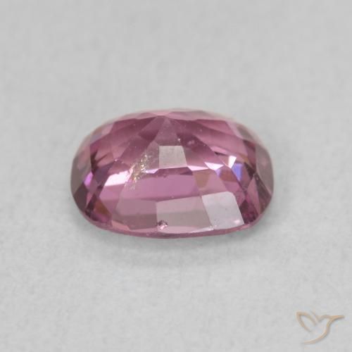Espinela Medium Dark-Purple natural de 1.00 ct, Forma Cojín, VS