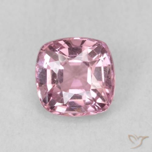 0.86ct Natural Rosado Bubblegum espinela, Forma Cojín, VS