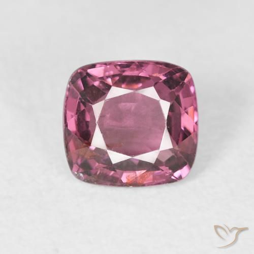 1.15ct Natural Púrpura medio Espinela, Forma Cojín, VS