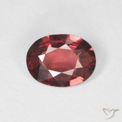 0.86ct Natural Magenta intenso espinela, Ovalada, VS