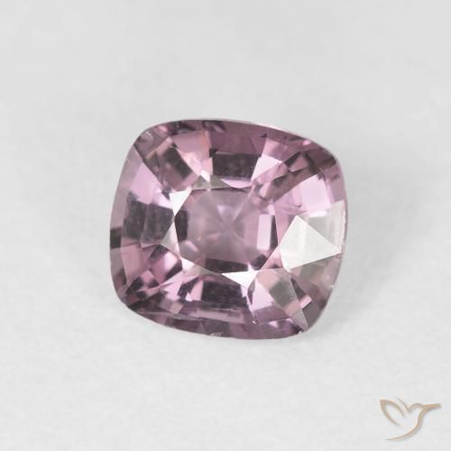 Espinela Medium Dark-Purple natural de 0.96 ct, Forma Cojín, VS