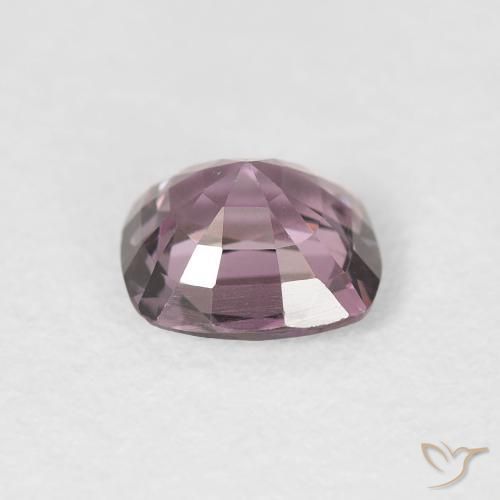 Espinela Medium Dark-Purple natural de 0.96 ct, Forma Cojín, VS