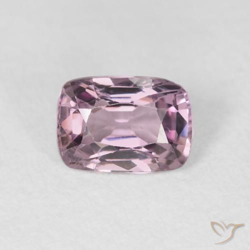 1.12ct Natural Púrpura claro Espinela, Forma Cojín, VS