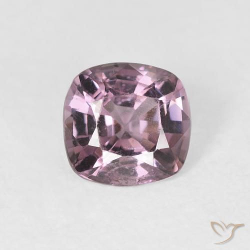 0.87ct Natural Tono malva intenso espinela, Forma Cojín, VS, Photo A