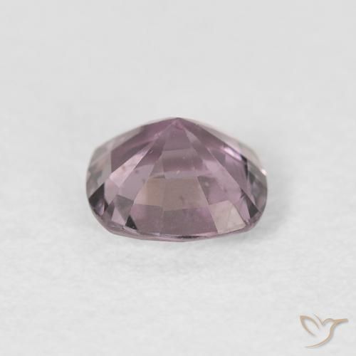 Espinela Tono malva intenso natural de 0.87 ct, Forma Cojín, VS