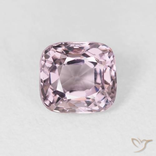1.09ct Natural Púrpura claro Espinela, Forma Cojín, VVS-VS