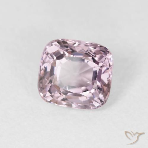 Espinela Púrpura claro natural de 1.09 ct, Forma Cojín, VVS-VS