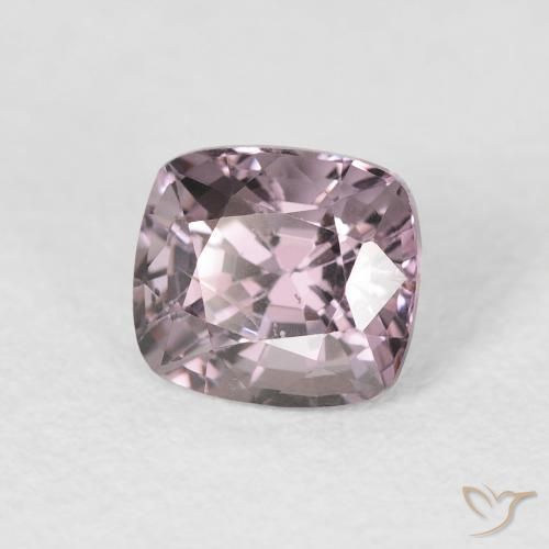 Espinela Púrpura rosado natural de 1.28 ct, Forma Cojín, VS