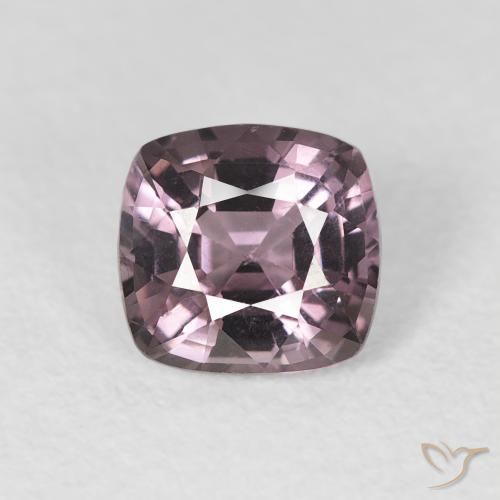 1.15ct Natural Púrpura claro espinela, Forma Cojín, VS