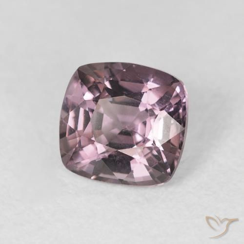 Espinela Púrpura claro natural de 1.15 ct, Forma Cojín, VS