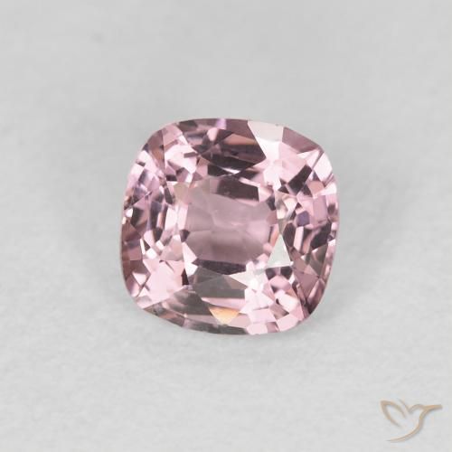 Espinela Púrpura claro natural de 1.10 ct, Forma Cojín, VS