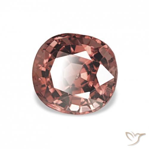 Espinela Rojo oscuro natural de 1.05 ct, Forma Cojín, VS