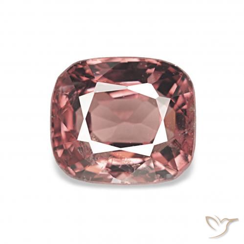 1.43ct Rojo oscuro Espinela, Forma Cojín, VS