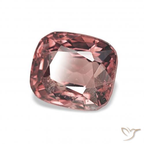 Espinela Rojo oscuro natural de 1.43 ct, Forma Cojín, VS