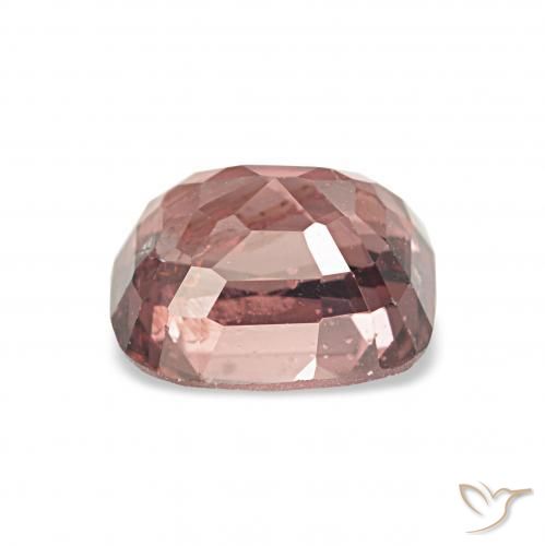 Espinela Rojo oscuro natural de 1.43 ct, Forma Cojín, VS
