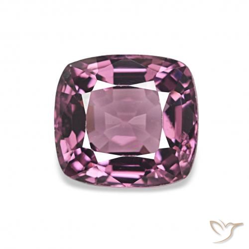 1.58ct Púrpura rojizo Espinela, Forma Cojín, VVS-VS