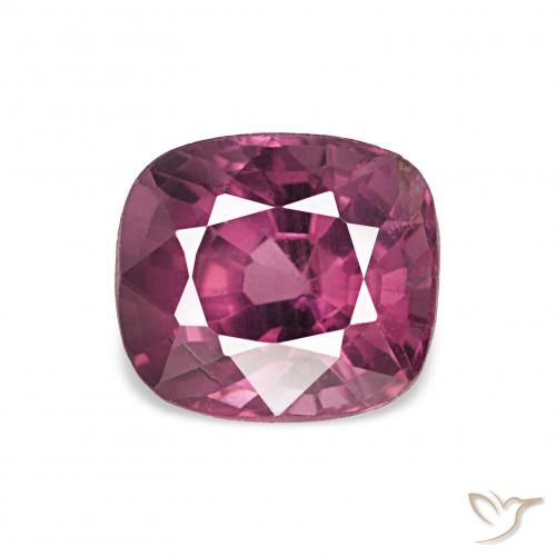 1.23ct Púrpura baya Espinela, Forma Cojín, VVS-VS