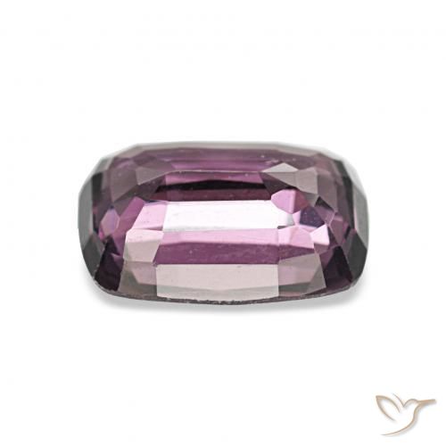 Espinela Púrpura Boysen natural de 1.35 ct, Forma Cojín, VVS-VS
