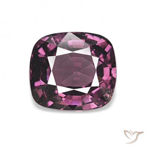 1.66ct Púrpura medio Espinela, Forma Cojín, VVS-VS