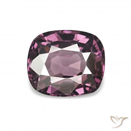 1.24ct Púrpura medio Espinela, Forma Cojín, VVS