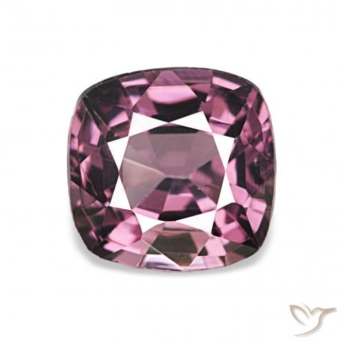 1.40ct Púrpura ciruela Espinela, Forma Cojín, VVS