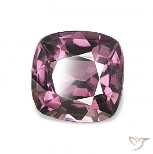 Espinela Púrpura ciruela natural de 1.40 ct, Forma Cojín, VVS