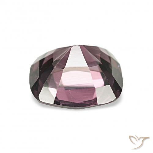 Espinela Púrpura ciruela natural de 1.40 ct, Forma Cojín, VVS