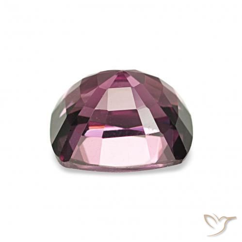 Espinela Púrpura medio natural de 1.37 ct, Forma Cojín, VVS