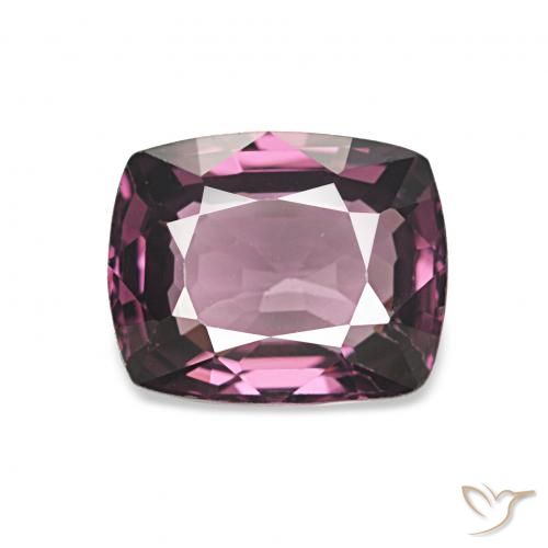 1.51ct Púrpura oscuro Espinela, Forma Cojín, VVS