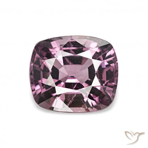 1.10ct Púrpura oscuro Espinela, Forma Cojín, VS