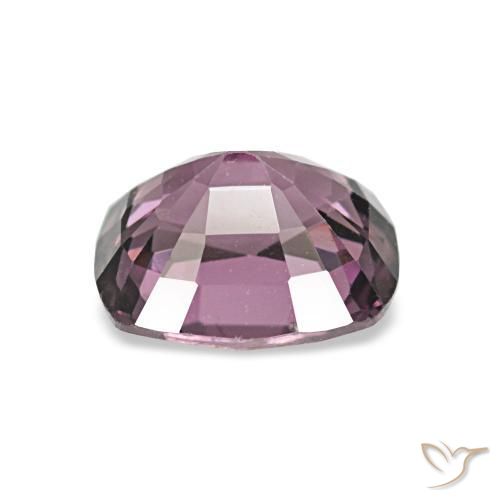 Espinela Púrpura oscuro natural de 1.10 ct, Forma Cojín, VS
